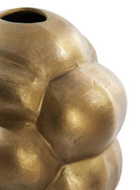 Antiek Brons Metalen Organische Vaas