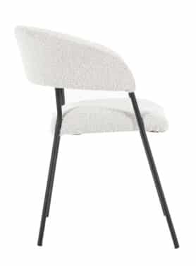 Beige Eetkamerstoel Van Polyester