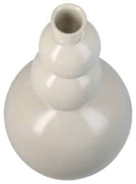 Beige Kandelaar Drie Bollen Op Elkaar