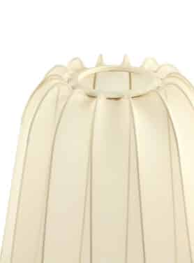 Beige Zand Textiel Vloerlamp