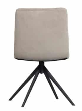 Draaibare Eetkamerstoel Velvet Zand