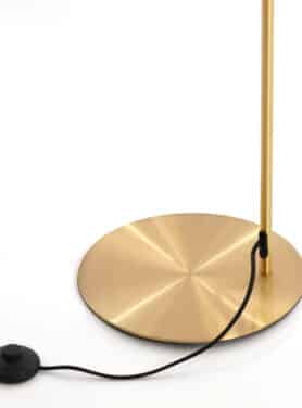Gouden Vloerlamp Metaal Rond
