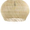 Grote Bolvormige Hanglamp Rotan Naturel