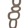 Ornament Met Organische Vormen Beige