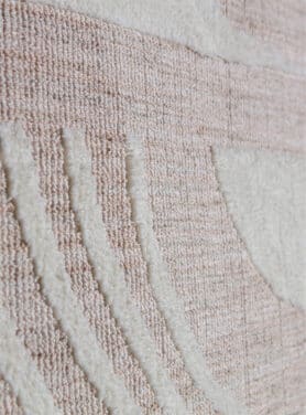 Polyester Wandkleed Naturel