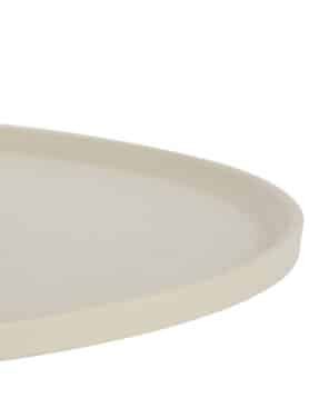 Rond Beige Dienblad