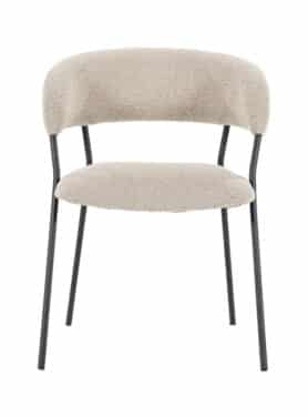 Taupe Eetkamerstoel Van Polyester