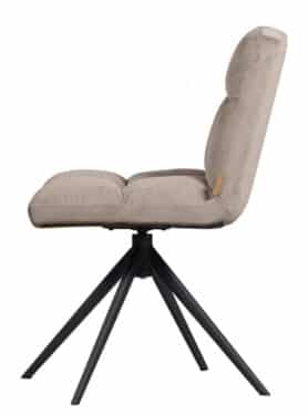 Velvet Zand Eetkamerstoel