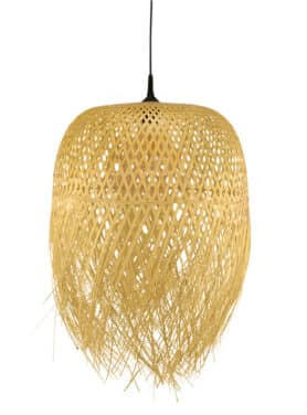 Bamboe Naturel Hanglamp Druppelvorm
