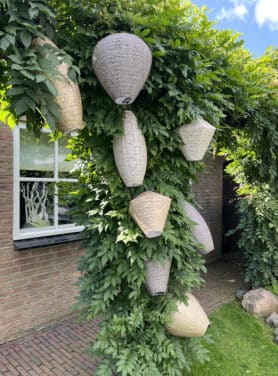 Ivoor Plastic Print Lantaarn