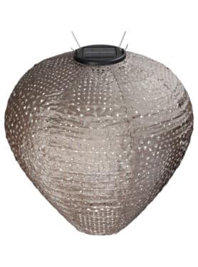 Lantaarn Beige Printje Plastic