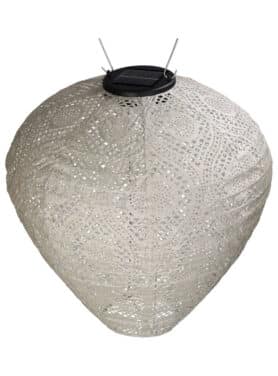 Lantaarn Ivoor Printje Plastic