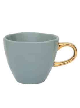 Good Morning Cofee Cup Slate Met Goud Oor