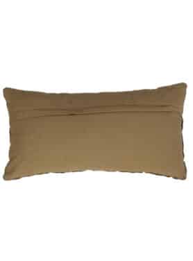 Groen Langwerpig Sierkussen Met Giraffe Print Achterkant