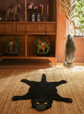 Vloerkleed Zwarte Panter Kinderkamer