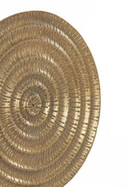 Rond Ornament Op Zwarte Voet