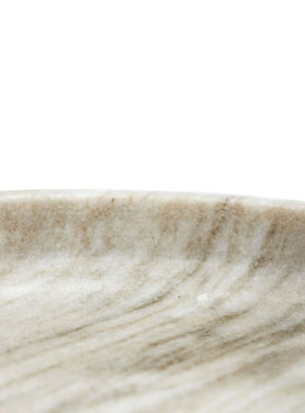 Marmerlook Zware Schaal Wit En Grijs