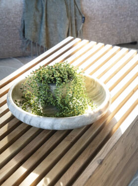 Schaal Marmer Wit Grijs