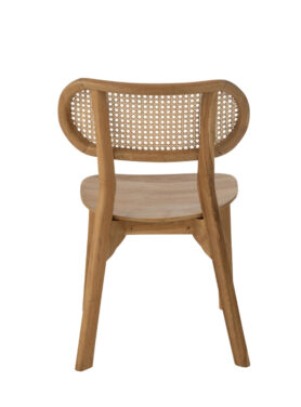 Teak Hout Stoel Naturel Kleur