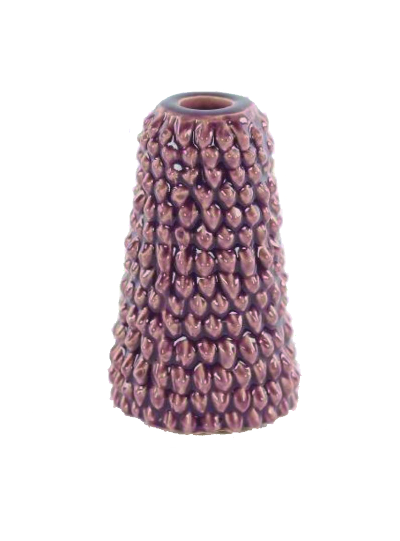 Kandelaar Keramiek Roze Rond
