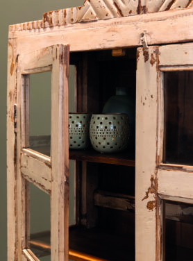 Uniek Hout Kastje Creme