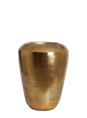 Antiek Brons Kortere Pot Goud