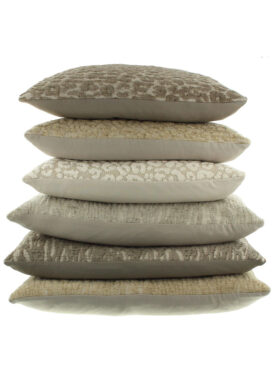 Claudi Sierkussens Met Verschillende Patronen En Beige En Bruine Tinten