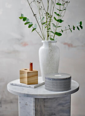 Glazen Vaas Met Marmerlook