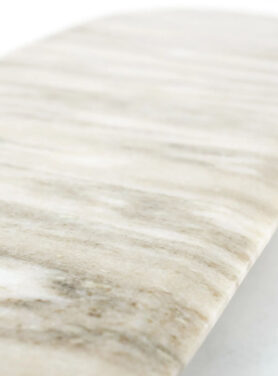 Marmeren Dienblad Wit Grijs Met Poten