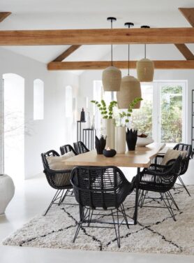 Naturel Creme Hanglamp Rond