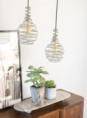 Wit Marmeren Dienblad Met Poten