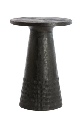 Zwarte Houten Bijzettafel Groot