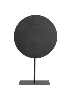 Zwarte Ornament Op Voet