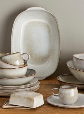 Bloomingville Naturel Beige Bruin Kleur Bord