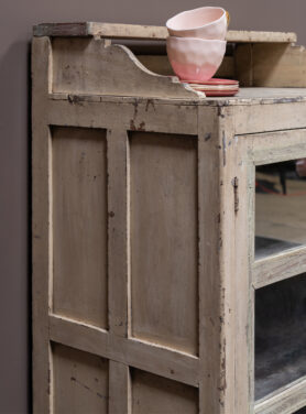 Geel Crème Kastje Uniek Hout