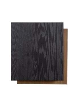 Richmond Bijzettafel Donker Goud Met Zwart Fineer