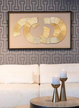 Wanddecoratie Goud Van Richmond