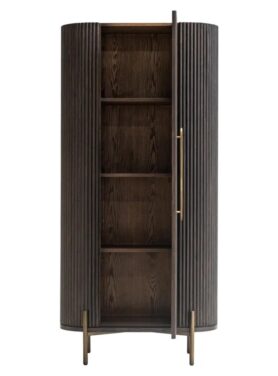 Wandkast Hout Bruin 1 Deur Richmond