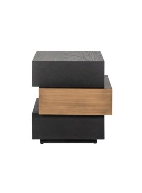 Goud Zwarte Bijzettafel Richmond