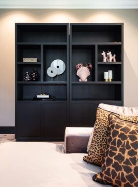 Kast Richmond Met Planken Zwart