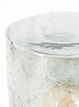 Lamp Van Glas Met Metalen Poot