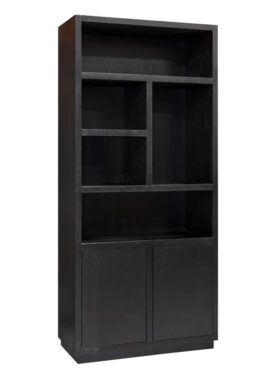 Richmond Boekenkast Oakura Zwart