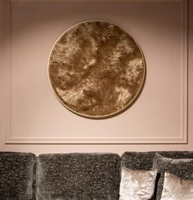 Richmond Gouden Ronden Wanddecoratie