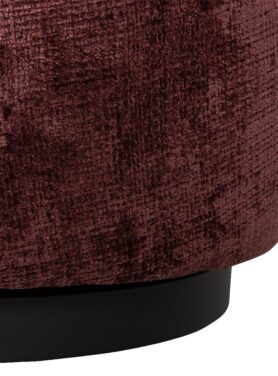 Aubergine Kleur Stoffen Draaifauteuil