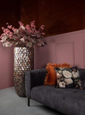 Bronzen Ronde Hoge Pot