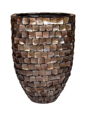 Lange Ovalen Bronzen Pot