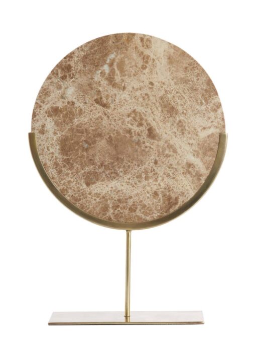 Ornament Marmer Rond Goud