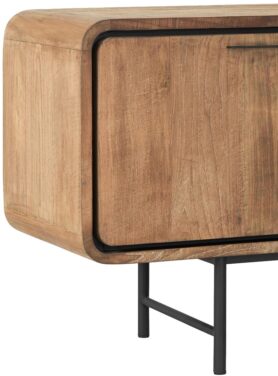 Tv Meubel Van Hout Dtp Home Met Zwarte Poten