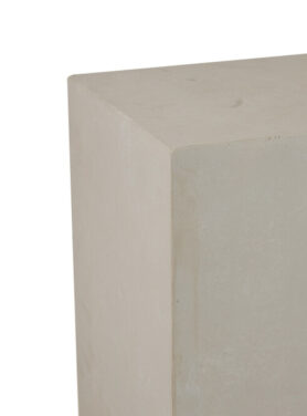 Aardewerk Keramiek Zuil Grijs Beige Rechthoek