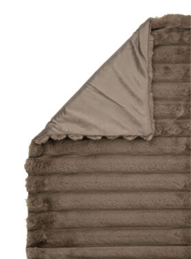 Bruin Taupe Kleurig Plaid Kleed Van Polyester